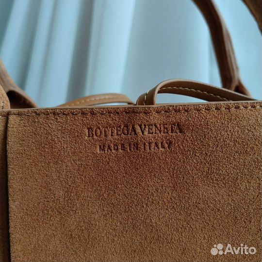 Замшевая сумка Bottega veneta 36 на 25 см
