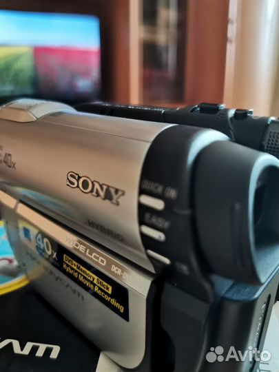 Видеокамера sony DCR-DVD610E