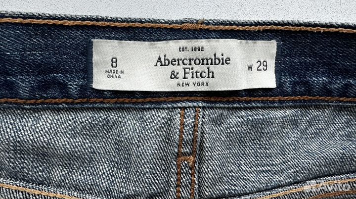 Шорты женские джинсовые Abercrombie fitch
