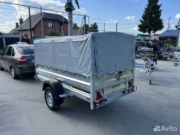 Прицеп оцинк 2.60Х1.35 Увеличенный борт тент 750мм