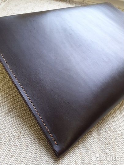 Чехол, конверт, сумка, кожаная для ноутбка