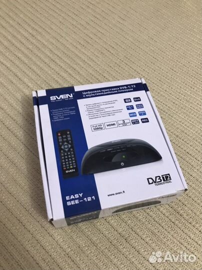 Цифровая тв приставка sven dvb t/t2