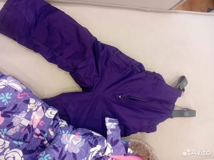 Зимний костюм для девочки 110