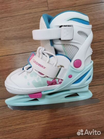 Детские коньки раздвижные nordway slide 26-31