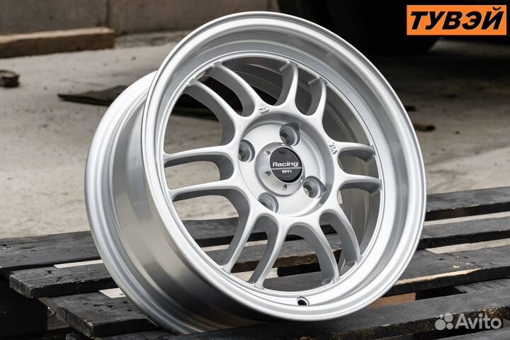 R14 Enkei RPF1 Style 6J ET35 4*100 (V025)