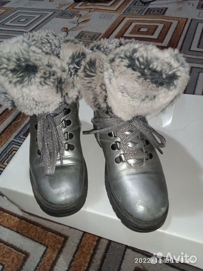 Ботинки зимние для девочки