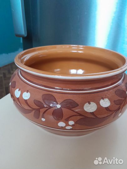 Глиняный горшок для запекания СССР