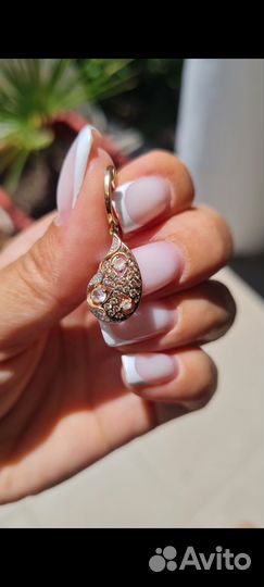 Бриллиантовые серьги