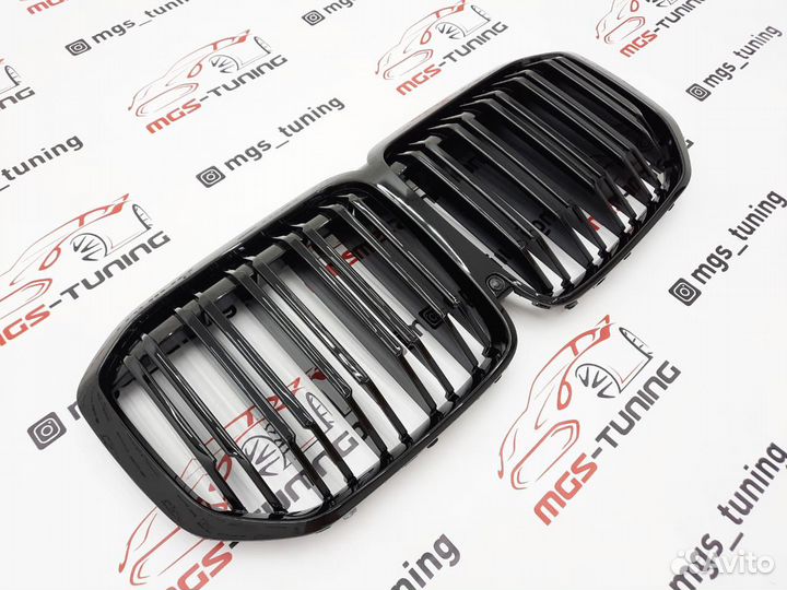 Решетка радиатора BMW Х7 G07 M-Style Black