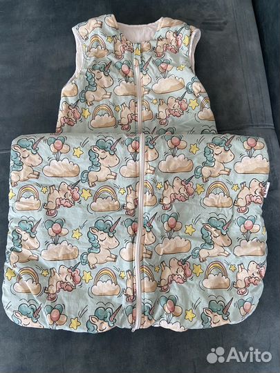 Спальный мешок детский 86-110 см