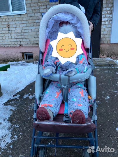 Коляска санки