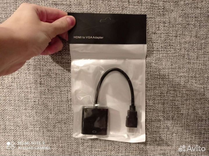 Переходники и кабеля новые VGA-hdmi, hdmi-DVi, dvi