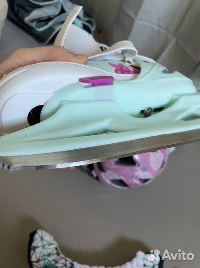 Коньки фигурные раздвижные 31-36