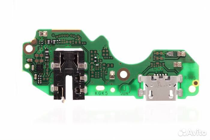 Шлейф Tecno Spark 8C разъем зарядки/разъем наушник