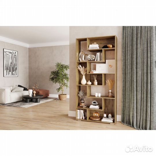 Стеллаж 02 - Дуб вотан