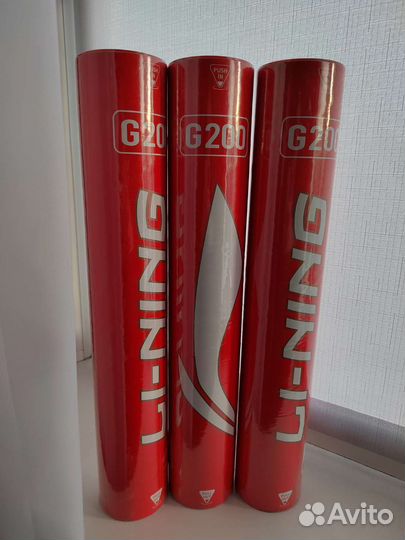 Воланы перьевые для бадминтона Li Ning G200