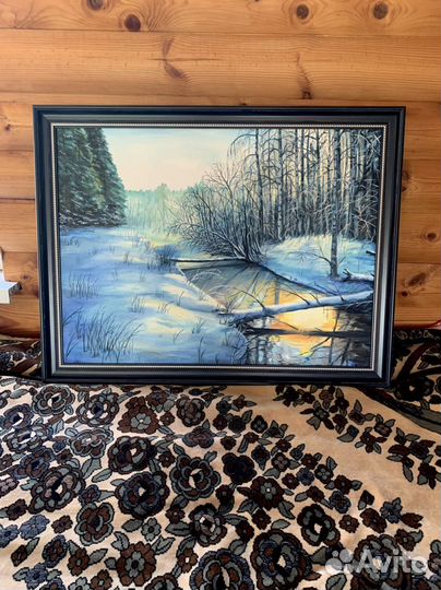 Картина маслом на холсте 