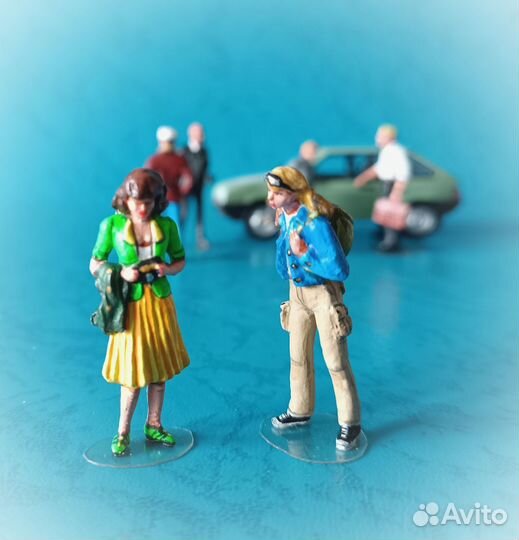 Фигурки гражданских в М 1/43