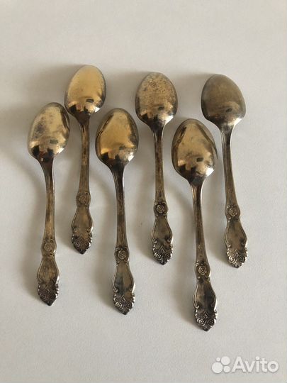 Мельхиоровые вилки и ложки