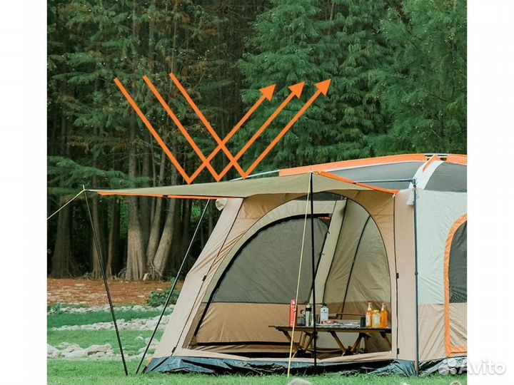 Палатка-шатер 10 местная