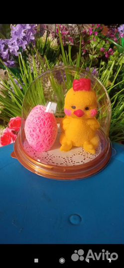 Пасхальные сувениры из мыла