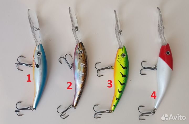 Воблеры для троллинга Rapala TDD-9