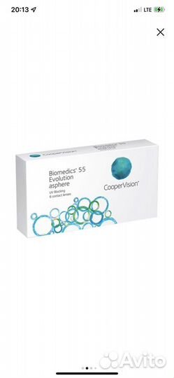 Контактные линзы biomedics 55