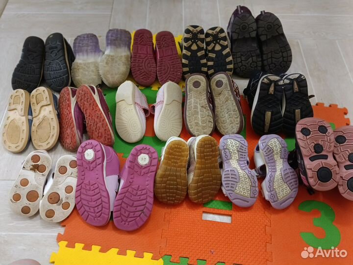 Детская обувь пакетом