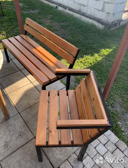 Садовая мебель лофт