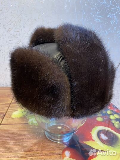 Мужская норковая шапка