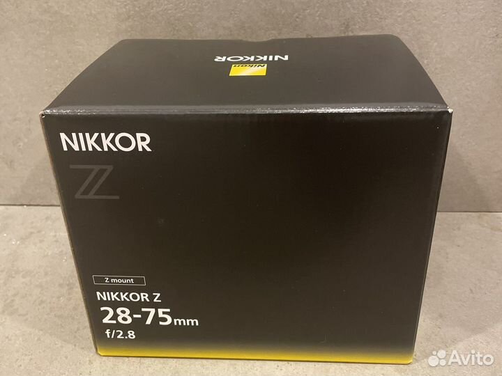 Nikon 28-75mm f/2.8 Nikkor Z Новый-Гарантия