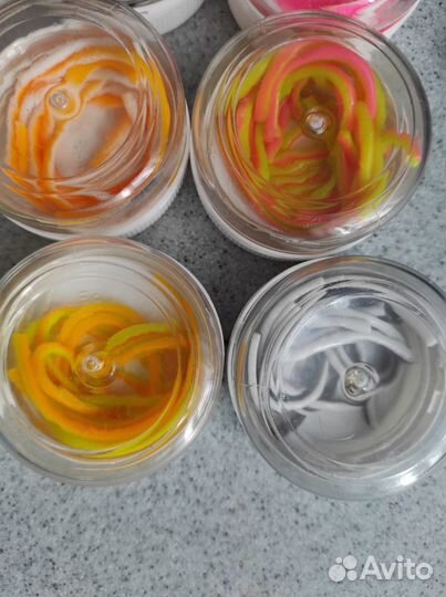 Силиконовые приманки (Форелевая резина няшки дошик