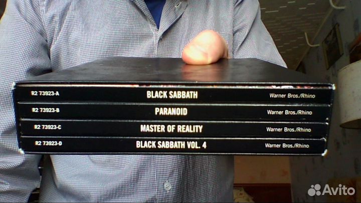 Black Sabbath - Black Box. 8CD+DVD. Made in USA