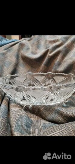 Салатник хрустальный