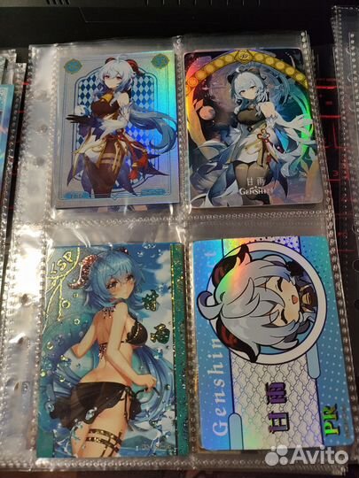 Коллекционные карточки геншин