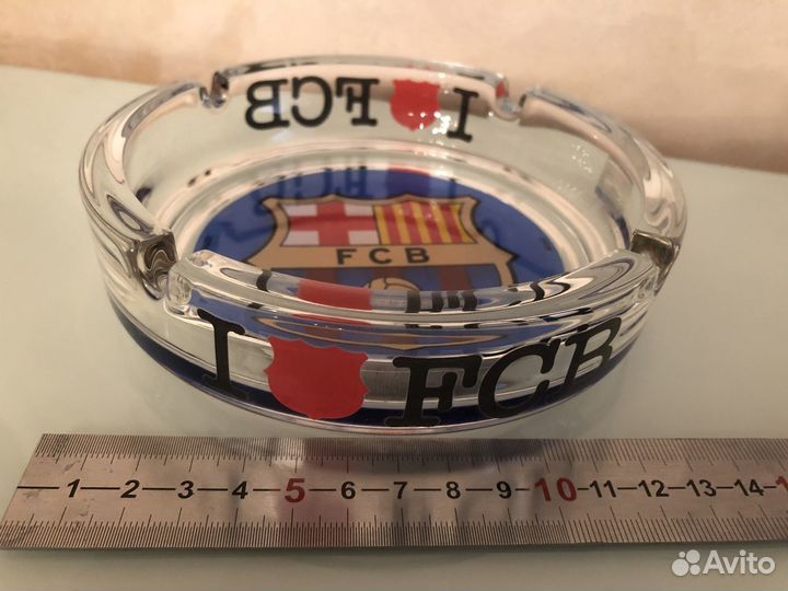 Пепельница футбольного клуба Барселона из Кампноу