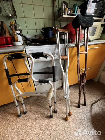 Костыли взрослые (2 я фотография)