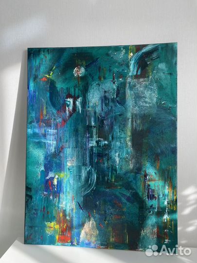 Картина маслом абстракция