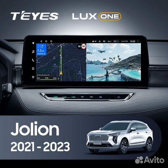 Магнитола Teyes LUX ONE Great Wall Haval Jolion 4