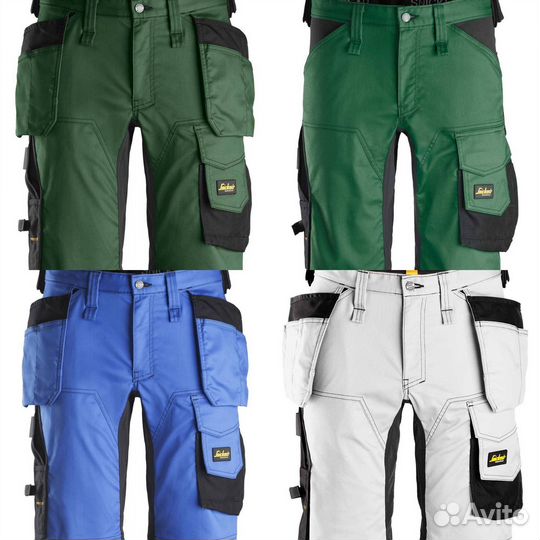 Рабочие шорты Snickers 6141 и 6143