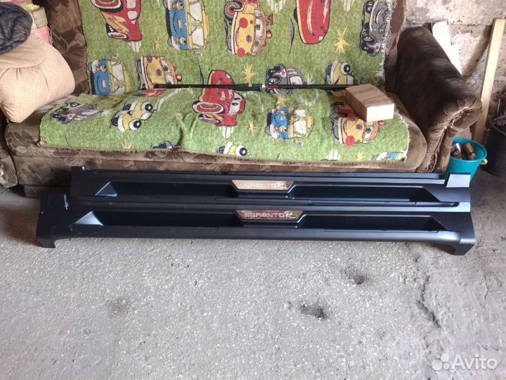 Пороги на kia sorento хм