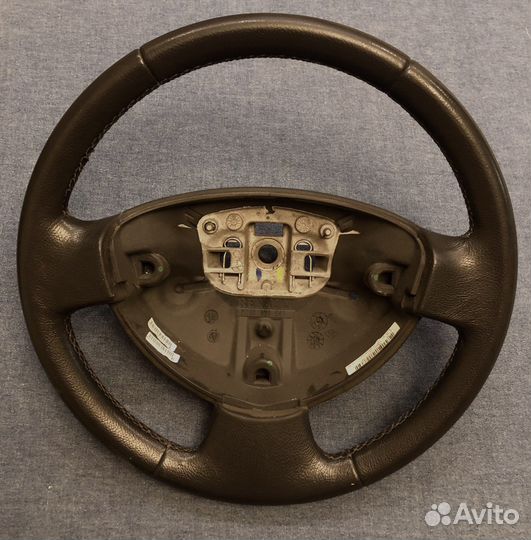Кожаный руль рено Сандеро, Логан, ларгус, Дача