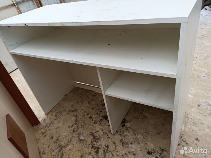 Прилавок лдсп белый 120/ 50/ 90