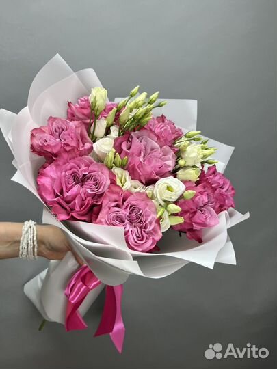 Пионовидные розы цветы доставка