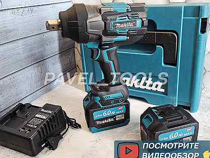 Гайковерт makita 1600 нм. Усиленные АКБ