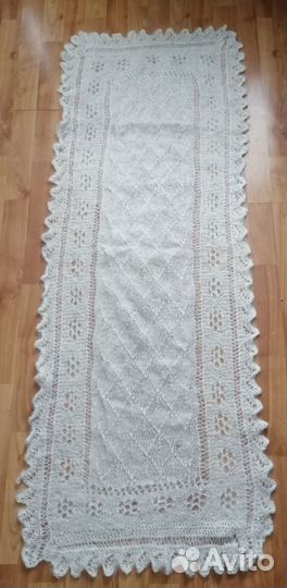 Палантин пуховый