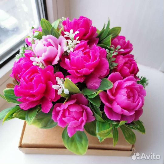 Букет из мыла