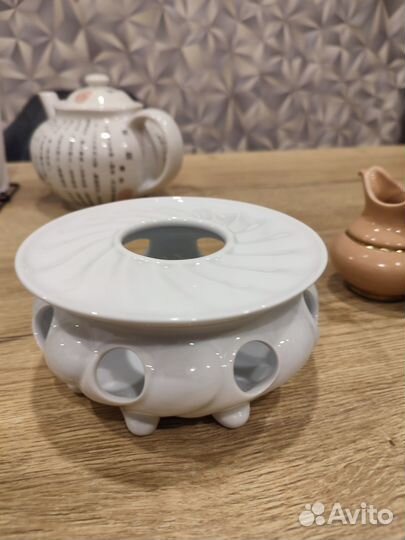 Чайник заварочный и подсвечник можно отдельно