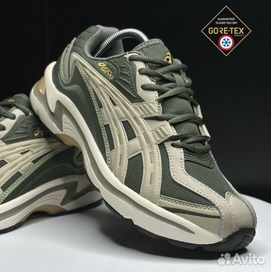 Кроссовки зимние Asics Gel-Preleus khaki and begie