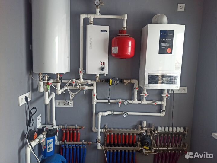 Отопление монтаж